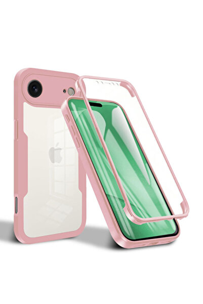 Techsuit Husa 360° iPhone 17 Air ColorVerse, ροζ