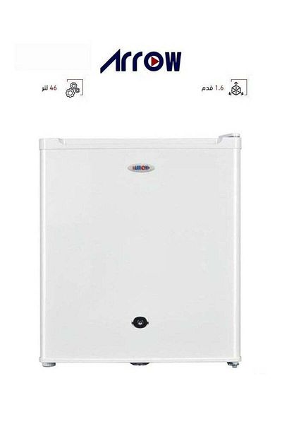 ARROW Single Door Refrigerator - 1.6CFT - 46L - Chinese Made - White - RO1-69L