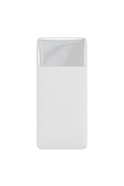Baseus External Battery 30000mAh Baseus, 2xUSB, USB-C, Micro-USB, White, PPBD050202