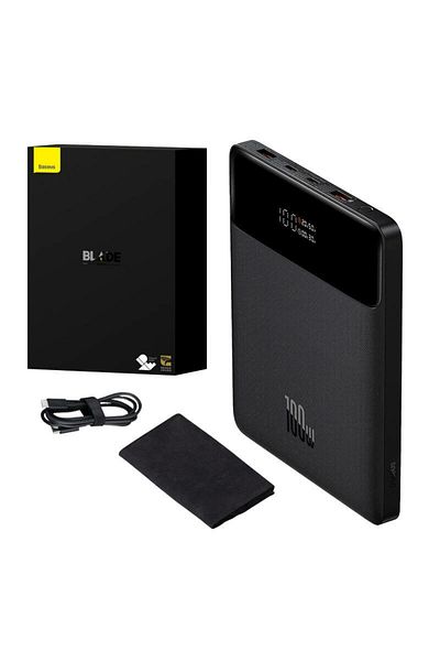 Baseus External Battery 20000mAh, 100W, 2xUSB, 2xType-C