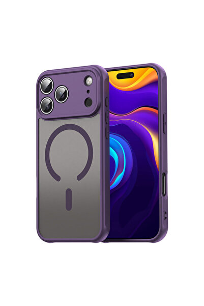 Techsuit Carcasă HaloFrost II MagSafe pentru iPhone 17 Pro Max, violet