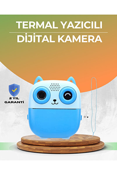 48MP Çocuk Kamera Oyun ve Müzik Destekli Termal Yazıcı