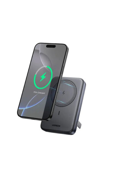 Ugreen Power bank wireless 7.5 W, 10000 mAh, PD 20 W Ugreen, gray, 55140