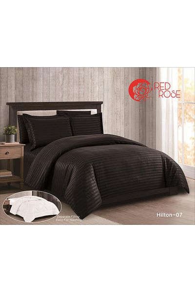 RedRosa 6-piece hotel striped microfiber bedspread, size 260*240