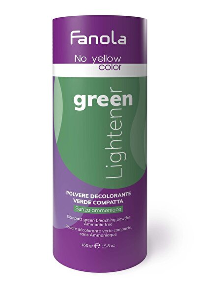Fanola Pudră compactă decolorantă fără galben și verde 450gr -