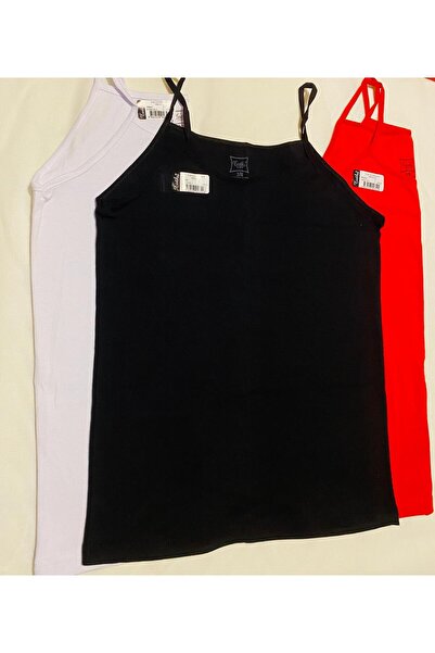 Tutku 3'lü ip askılı atlet