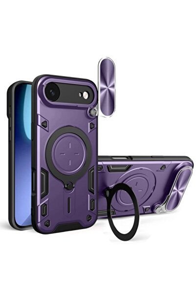Techsuit Θήκη iPhone 17 Air CamGuard Pro, Μωβ