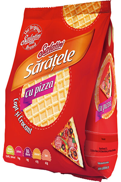 Salatini Salate cu pizza, 10 x 100 g, Salate