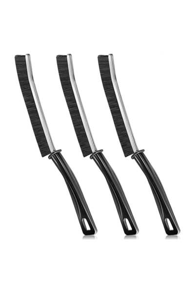 Generic LEVGLAKE 3Pcs Crevice Gap Cleaning Brush Hard Bristle Brushes for Small Spaces Cleaning Thin Bathro