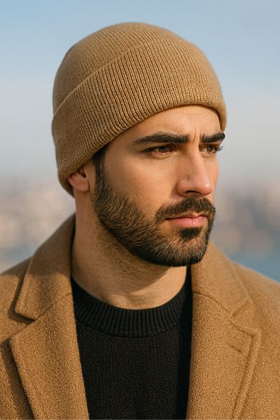 LAGRANZE Premium Basic Plain Men's Beret