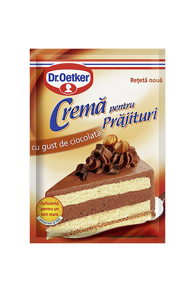 Dr. Oetker Mix pentru cremă cu aromă de ciocolată 3 x 55 g, Dr. Oetker