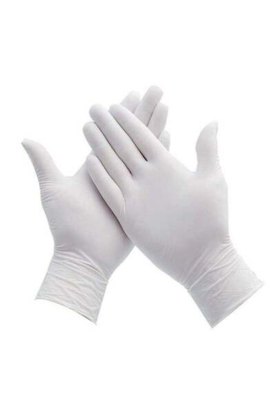 Generic 100-Piece Disposable Vinyl Gloves White Large White Large