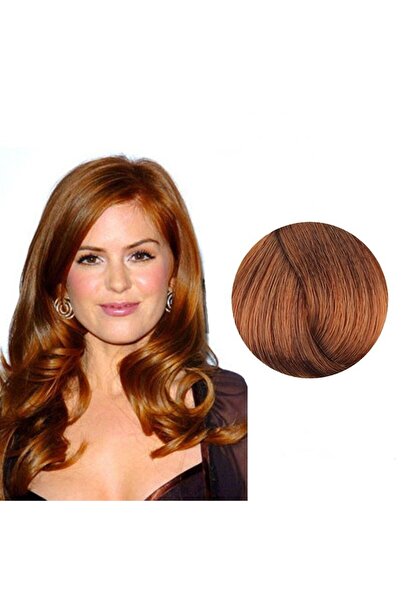 Fanola Vopsea de păr 8.34 Permanentă fără amoniac - Color Keratin Oro Puro 24K Blond deschis auriu-cupru - Oro T