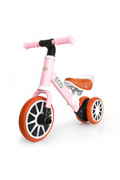 Ecotoys Bicicleta de echilibru Ecotoys, 2 in 1, pedale detasabile, inaltime sa reglabila, sarcina maxima 20