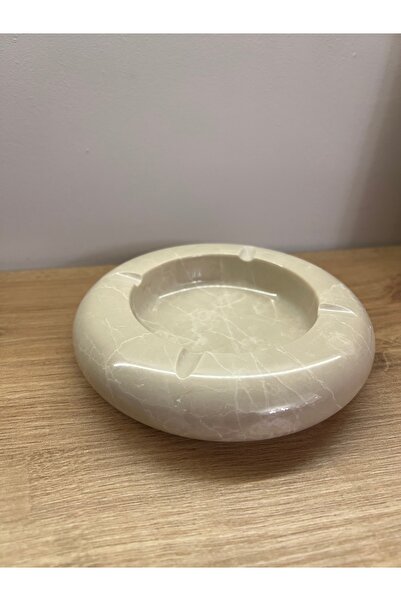 helya marble Beige Marble Ashtray Modern