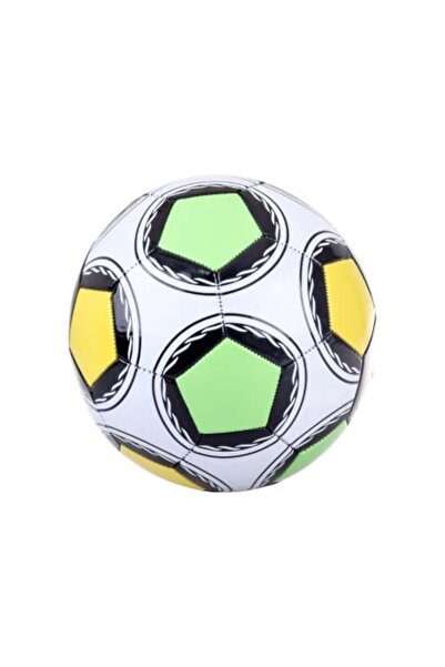 Jokomisiada Μπάλα ποδοσφαίρου, 9 ίντσες, λευκή/πράσινη/κίτρινη