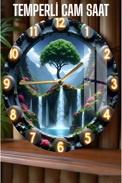 kutuTR Doğanın Zarif Dokunuşu ile Evinize Estetik Katın! 3D Görünümlü Temperl...