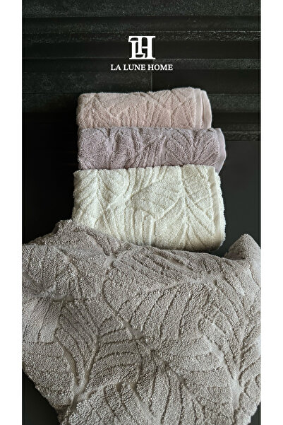 la lune home Lirora 50X90 4-Piece Hand Face Towel