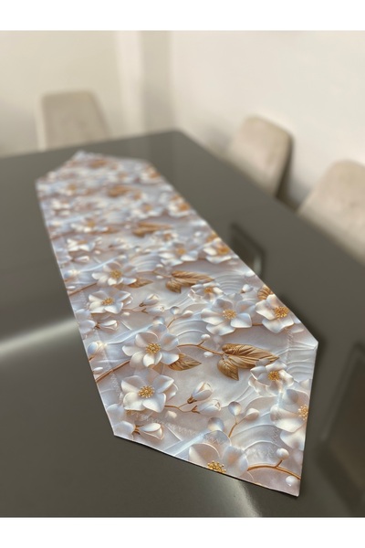 Parla Life Three Dimensional Image Duck Fabric Patterned Runner 40X120 cm