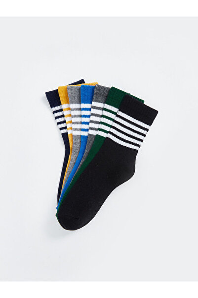 LC Waikiki Striped Boy Socks Pack of 7
