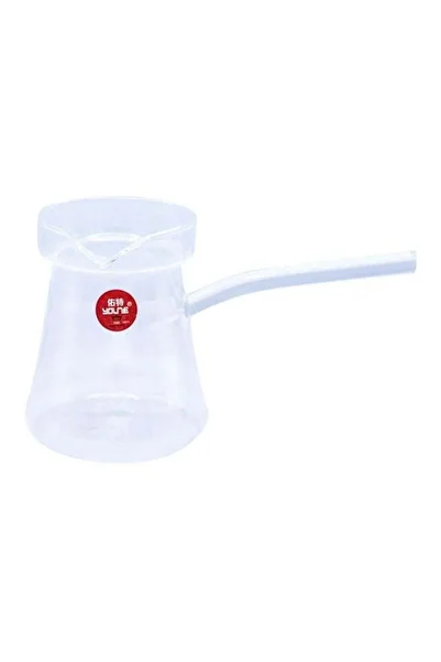 Bin Shihoun Transparent Glass Coffee Pot 300ml