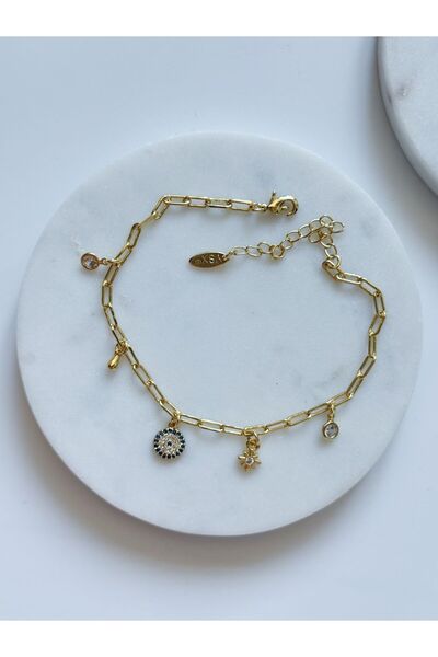 CHARMLUCKY Special Series Evil Eye Charm Bracelet
