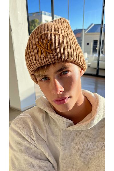 LAGRANZE Premium Men's Folded Embroidered Beret