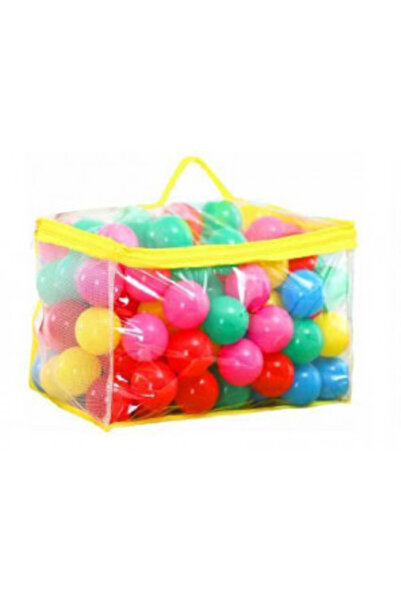 MultiStore Set of 100 multicolored balls for dry pool or tent, Soft Balls
