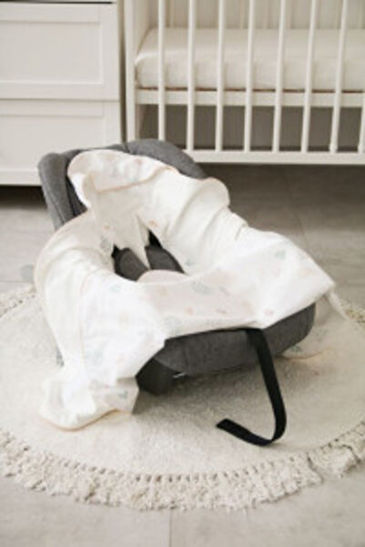 NO BRAND Swaddle Blanket for Baby in Car Seat, 91 x 91 cm, Tiny Star, Harmony