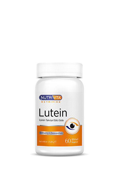 Nutrivita Nutrition Lutein 60 kapsül