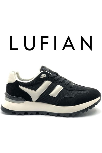 Lufian 111230264 Arthur Sneaker Men's Leather Shoes Black
