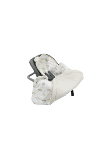 NO BRAND Paturica pentru Infasat Bebe in Scaun Auto, 91 x 91 cm, Tiny Star, Sweet Rainbow