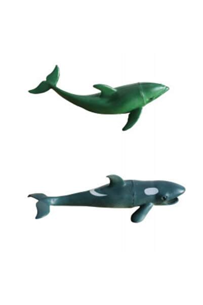 SEVERNO La Joaca Figurine Set Figurine, Animale acvatice, 8 piese, diverse specii, multicolor