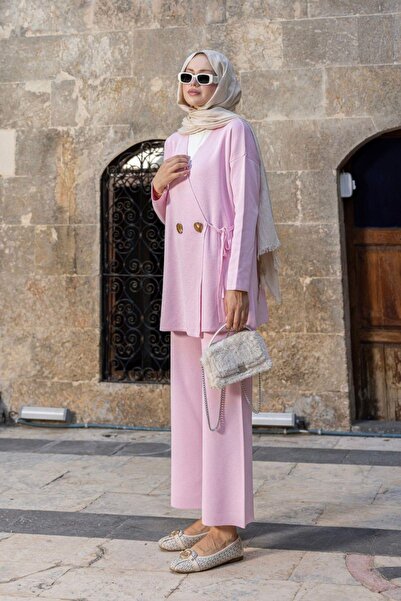 Hazamoda Echipa Lyon Mercerized roz