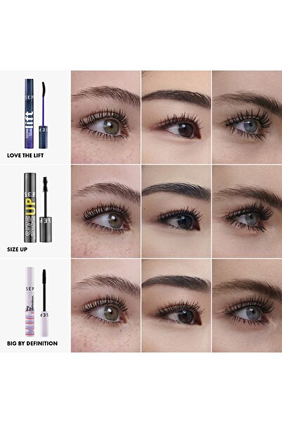 SEPHORA Size up XL Effect Intense Volume Mascara – Instantly Visible and Plump Lashes
