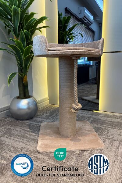 Pet Dreams Skye Luxury Cat Scratching, Rope Toy, Cushioned Rest Area
