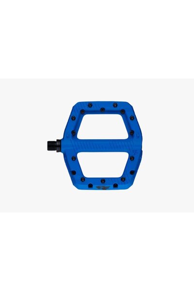 Race Face Chester Pedal 24 (2025), 115 x 110 mm, composite material, 22 pins, blue