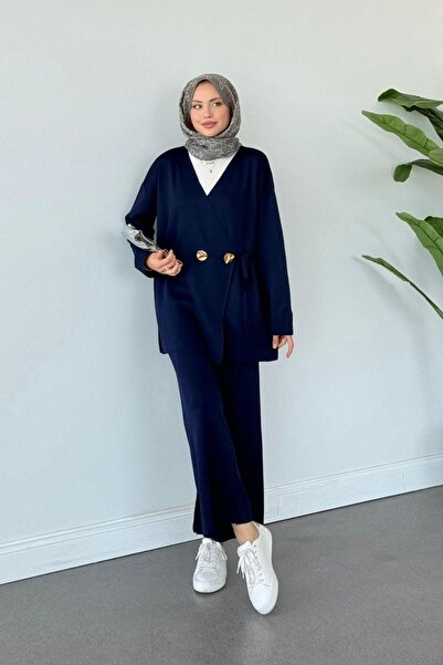 Hazamoda Lyon Merserize Takım Lacivert