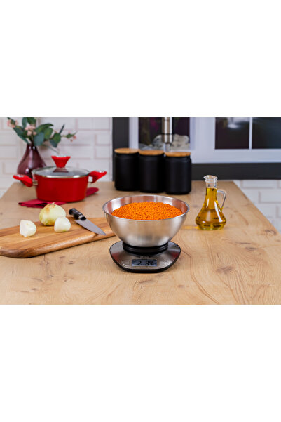 Zilan ZLN2960 Dijital Mutfak Tartısı | 5 kg | 1 gr Hassasiyet | Paslanmaz Çel...