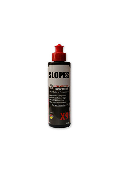slopes X9 Agresif Çizik Çıkarıcı Pasta 250ml.