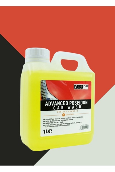 Valet Pro Advanced Poseidon - Cilalı Parlatıcı Şampuan 1lt.