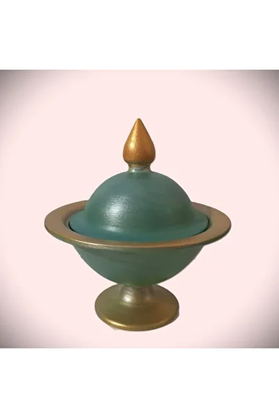 Sarisa Decorative Hand Painted Ceramic Sugar Bowl (Height 16 cm)