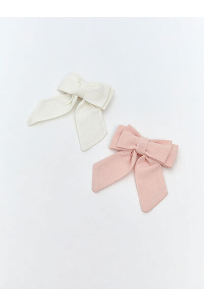 LC Waikiki Quality Parts from Celebi Store |   Bow Detailed Baby Girl Hair Clip Set of 2