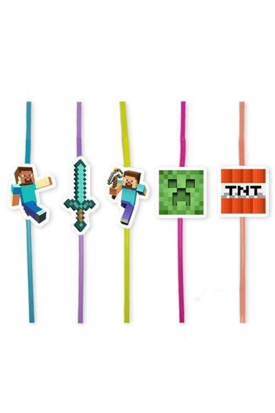 parti show Minecraft Artistik 10'lu Pipet