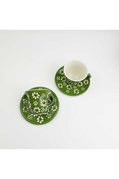 OEM İkili Fincan Takımı Yeşil