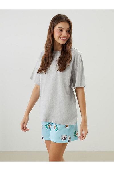 LC Waikiki Quality Parts from Celebi Store |   Patterned Women's Shorts Pajama Bottoms with Elastic Waist