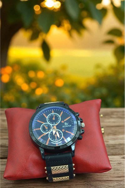 MERTCAN KNİFE Gift Male Wrist Watch with Silicone Cord Box