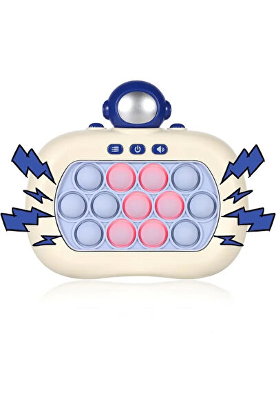 miraza Jucărie Electronică Pop-It,Versiune Nouă cu 13 Butoane, Peste 999 Niveluri, Astronaut