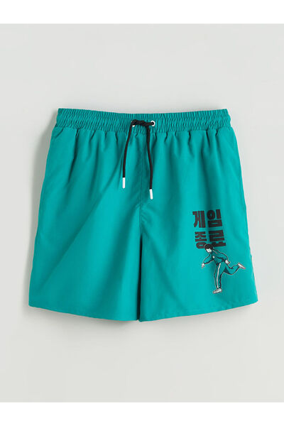 LC Waikiki Quality Parts from Celebi Store |   Short Length Printed Men's Swim Shorts