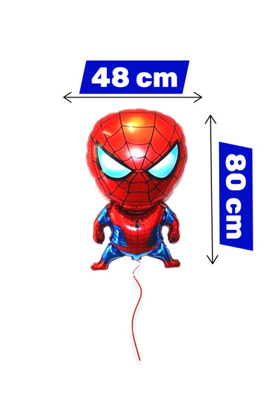 Evabrite Foil Balloon-Spiderman - Birthday Party Ornament